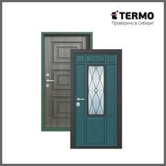 Входные двери TERMO с терморазрывом от фабрики стальных дверей PORTALLE. Модели дверей TERMO - Termolight, Termo, Termoplus, Termowood, Termolux. Не промерзающие двери TERMO для частного дома, коттеджа и дачи.